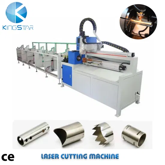 Machine de découpe laser à fibre CNC entièrement automatique de qualité supérieure pour tuyaux et tubes avec coupe laser rapide de haute précision avec une productivité élevée et un bon prix